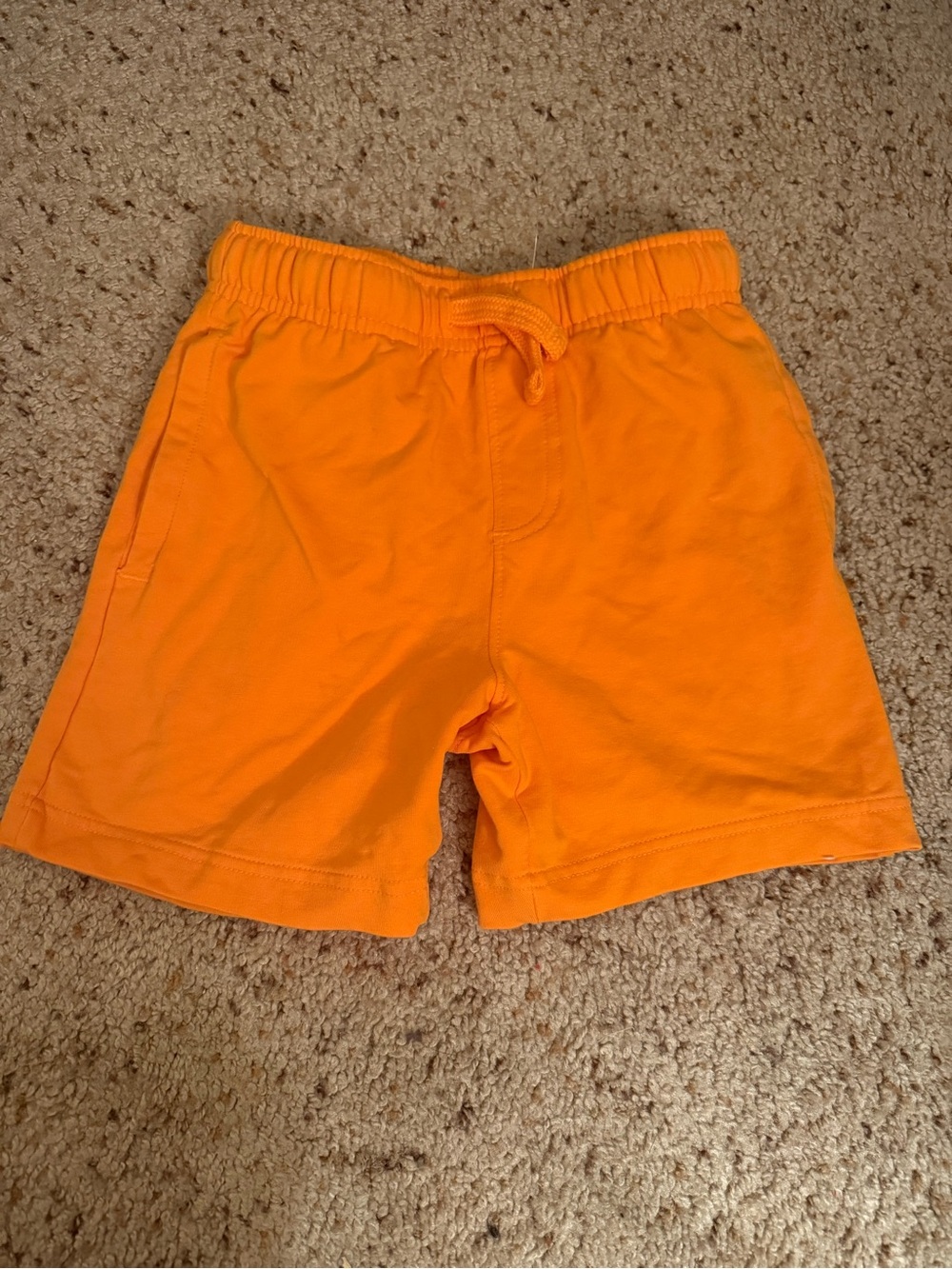 C.C Kids Orange Casual Knit Shorts